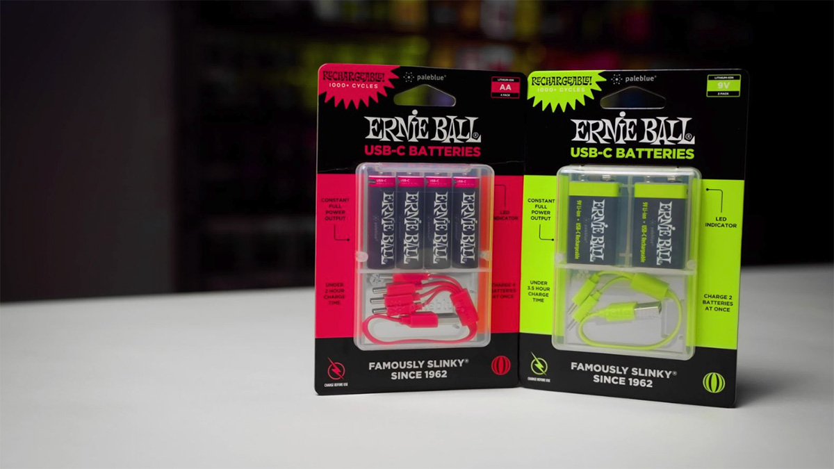 Ernie Ball USB-C Rechargeable Batteries by Paleblue