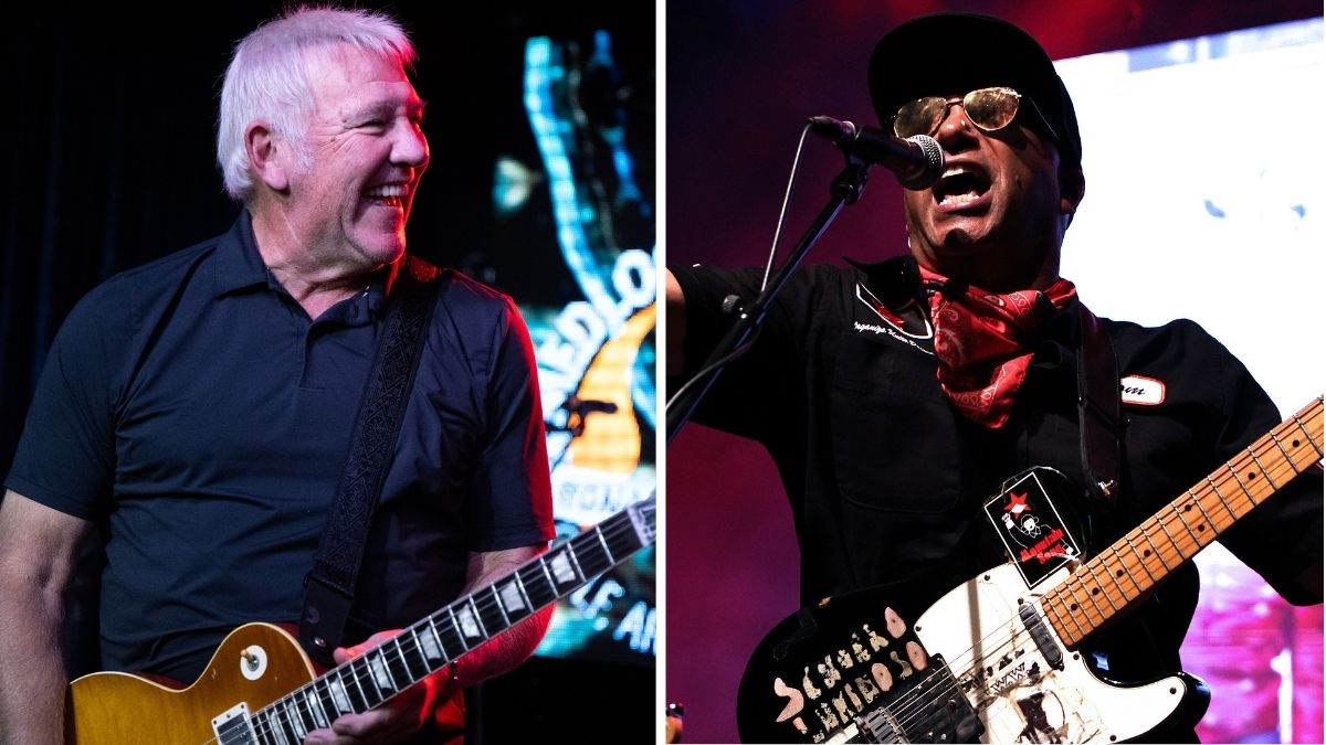 Alex Lifeson and Tom Morello