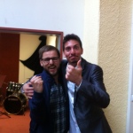 Me and the great Andrea Valeri. 
If you don't know him, check this out:
https://www.youtube.com/watch?v=8KsVtD01cgw